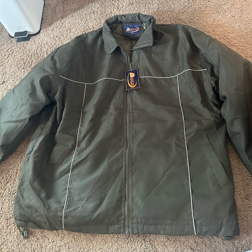 Vintage M sport green jacket